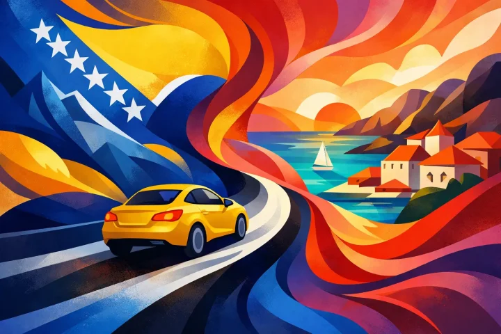 Can You Drive Rental Car From Bosnia to Croatia?