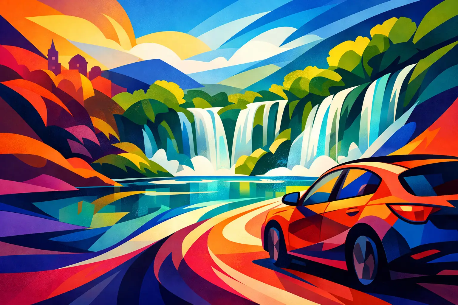 Visit Kravice With a Rent a Car From Mostar