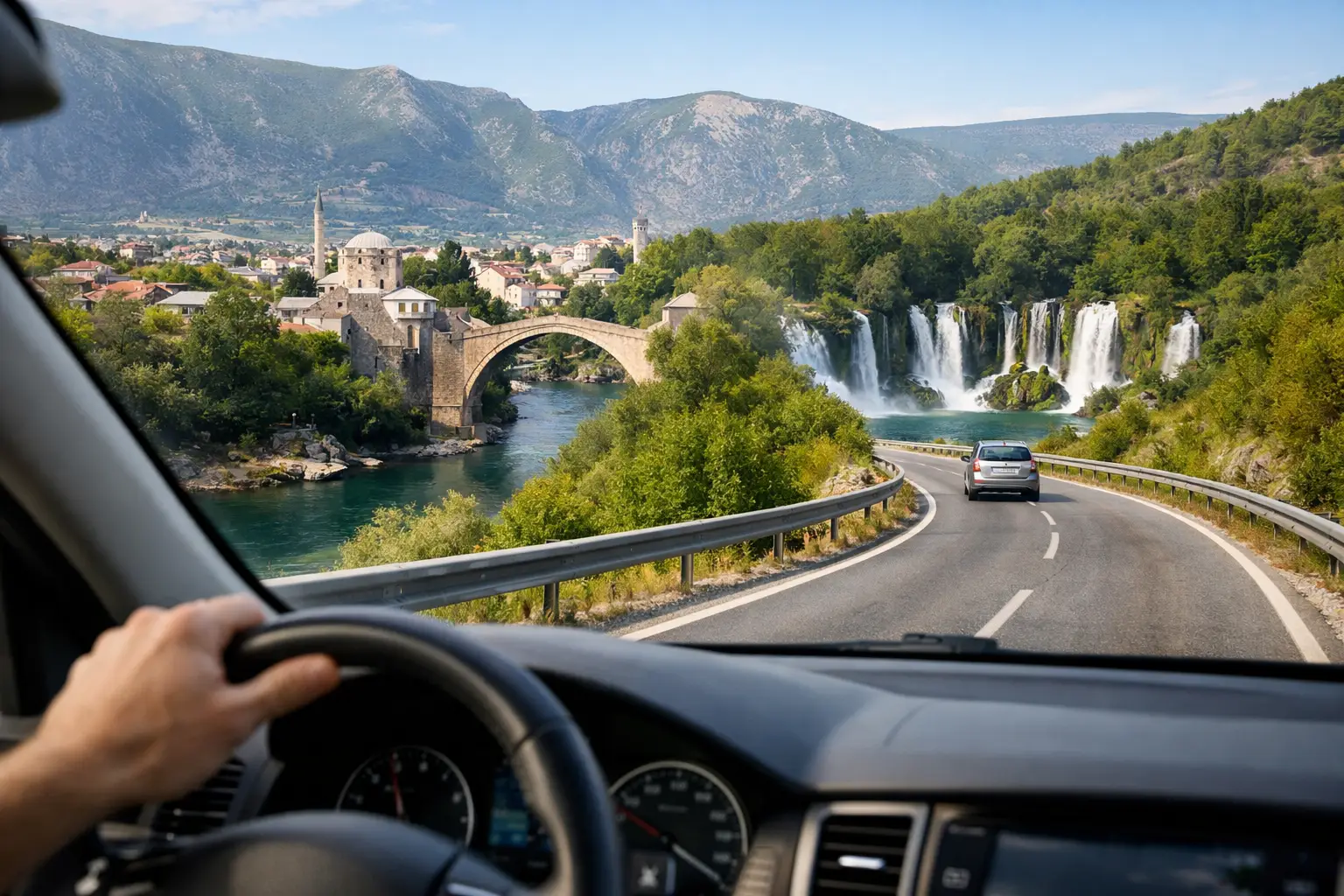How to Drive to Kravica From Mostar