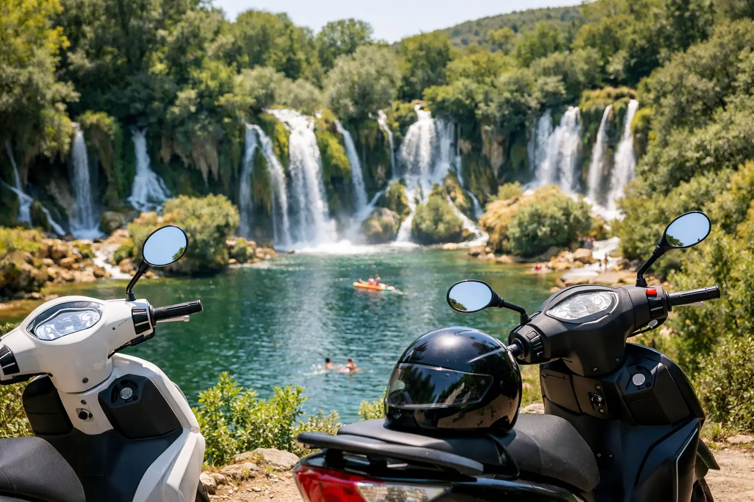 Scooter Rental Kravice Waterfall Tips