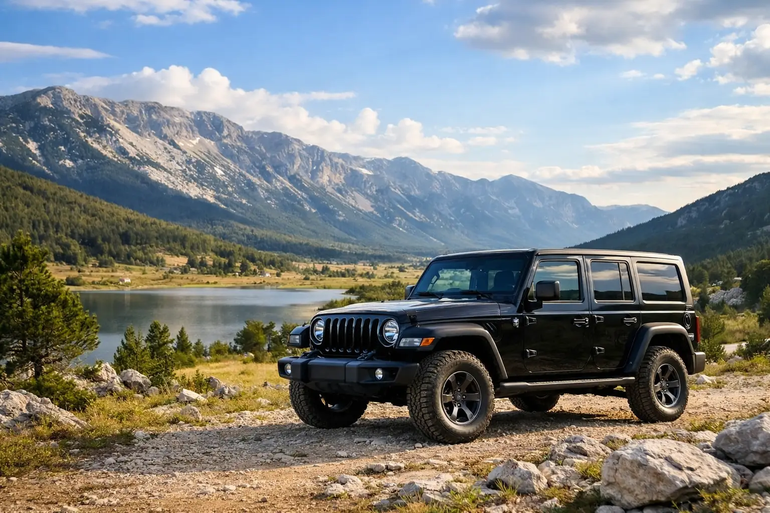 Explore Blidinje: Rent a Jeep Wrangler Today