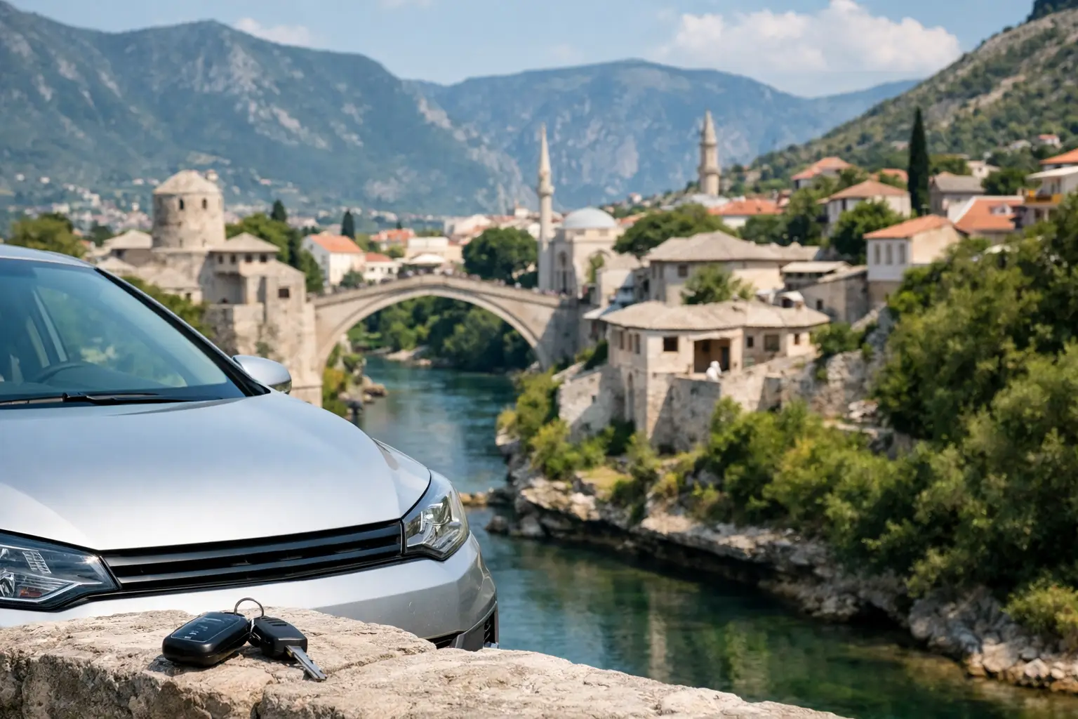 Najam auta Mostar for Flexible Day Trips