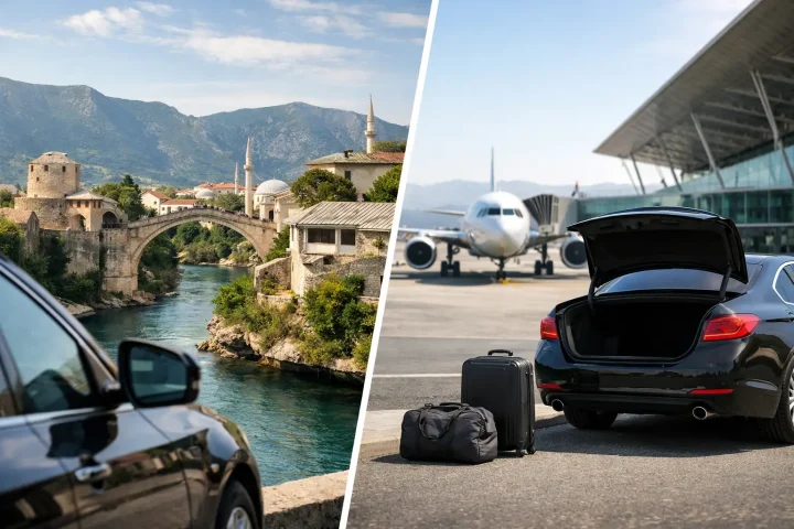 Pick Up in Mostar, Drop Off at Tirana Airport