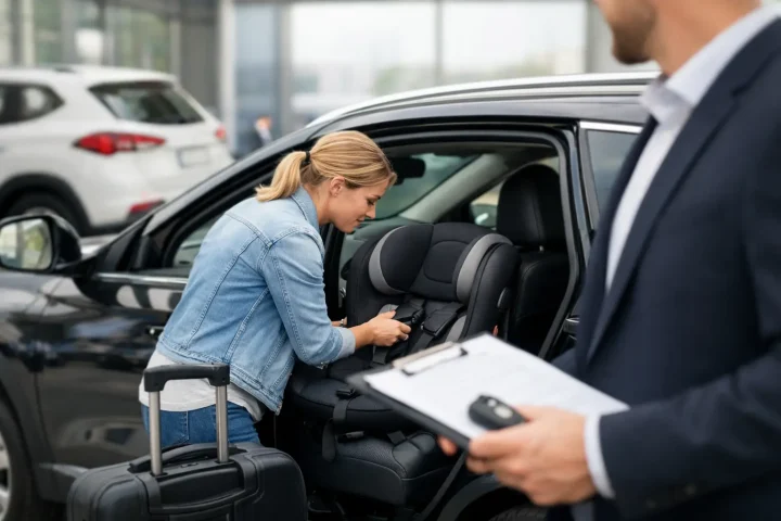 How to Book Child Seats for a Rental Car