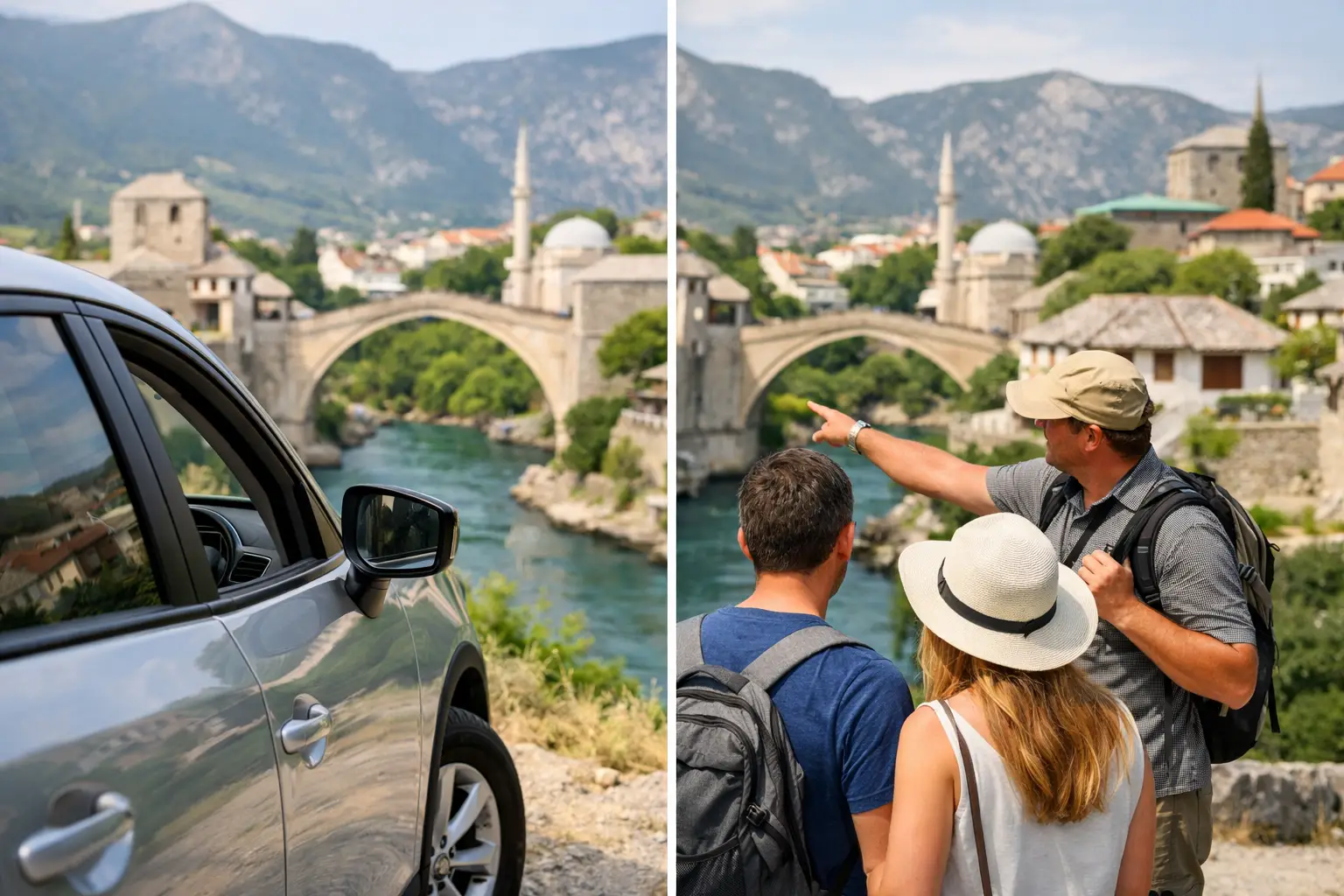 Rental Car Versus Guided Excursion in Mostar