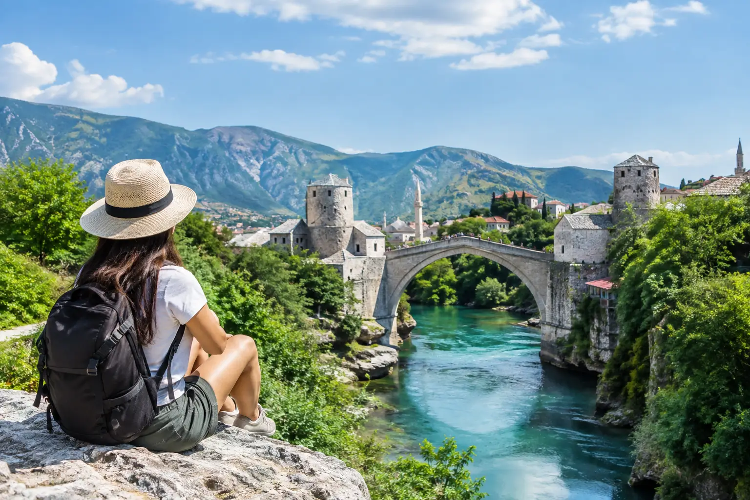 Balkan Tourism From Mostar on Your Own Time